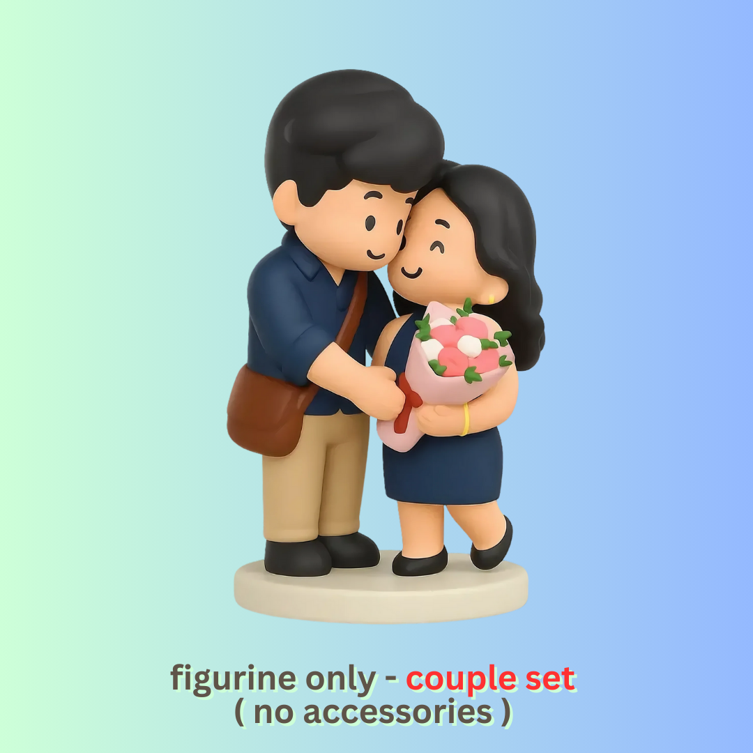 Starter Pack Retail Packaging Physical Action Figurine 3D Printed Stater Pack Custom Made Doll Personalised Toy Set Trending Toy Set