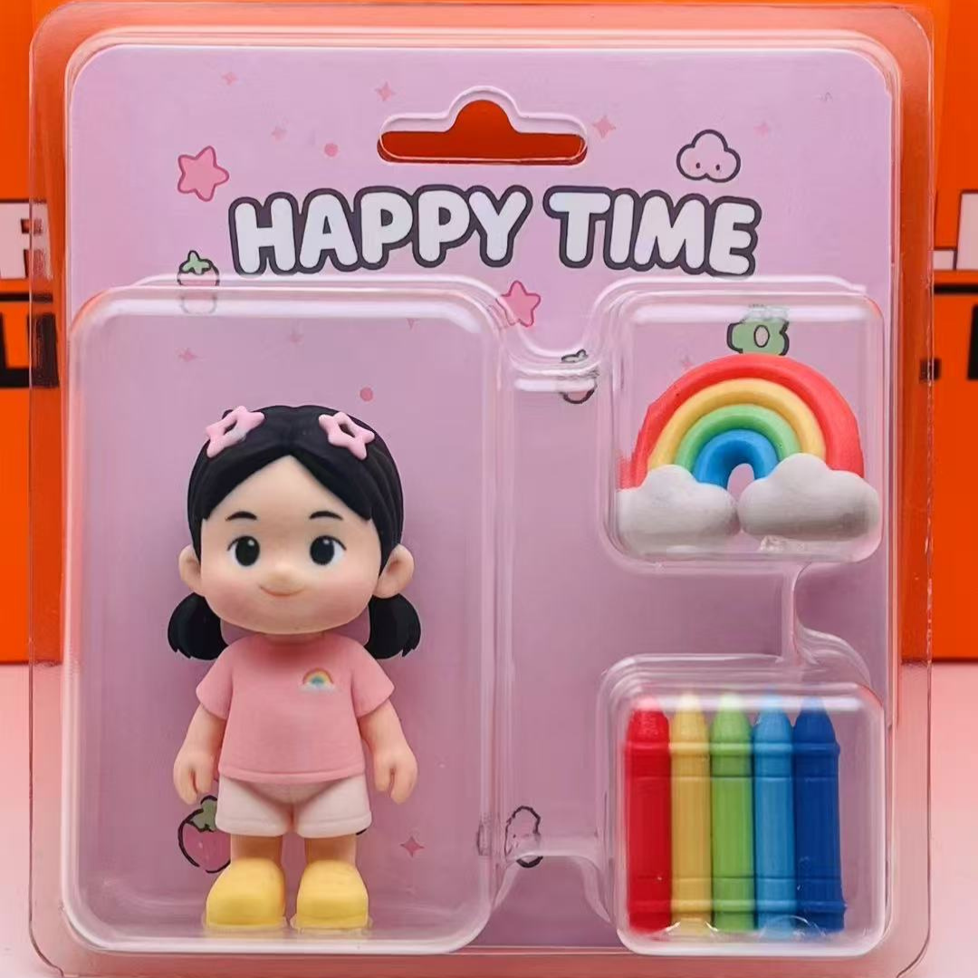 Starter Pack Retail Packaging Physical Action Figurine 3D Printed Stater Pack Custom Made Doll Personalised Toy Set Trending Toy Set